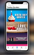برنامه‌نما Dp Status Quotes عکس از صفحه