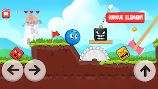 Red Hero 4: Ball Bounce Bosses पोस्टर