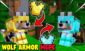 Wolf Armor Addon for Minecraft Screenshot 1