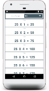 Multiplication Table 截图 1