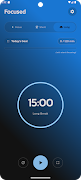 5 Schermata Focused - Pomodoro Timer