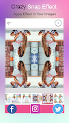Crazy Photo Effect Mirror تصوير الشاشة 1