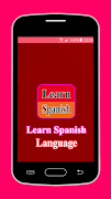 Poster Learn Spanish Language