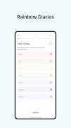 Today's Rainbow: Mood Diary screenshot 1