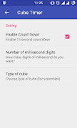 Cube Timer تصوير الشاشة 5