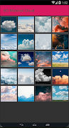 HD Material Cloud Cartaz