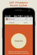 My Punch – Attendance System captura de pantalla 1