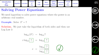 برنامه‌نما Algebra Tutorial 12 عکس از صفحه
