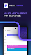 Proton Calendar: Secure Events پوسٹر