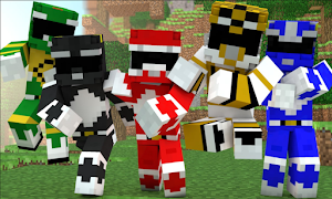 1 Schermata Addon Power Rangers per Minecraft PE
