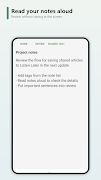 Notepad: Read Aloud Notes imagem de tela 1