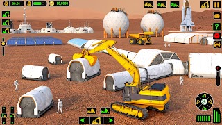 Mars Construction Simulator स्क्रीनशॉट 5
