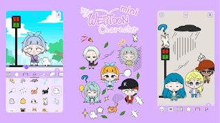 K-Pop Webtoon Character Mini Ekran Görüntüsü 6