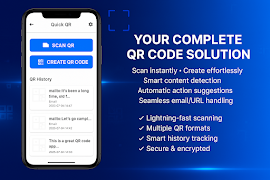 برنامه‌نما Quick QR عکس از صفحه