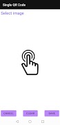 Single QR Code 포스터