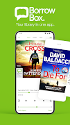 BorrowBox penulis hantaran