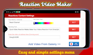 Reaction Video Maker App скриншот 4