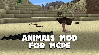 برنامه‌نما Animals Mod for MCPE عکس از صفحه