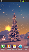Snowfall LWP Screenshot 2
