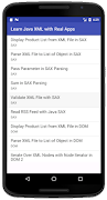 Learn Java XML with Real Apps 포스터
