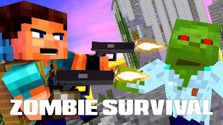 Zombie Survival 100 Days MCPE Poster