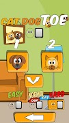 Cat Dog Toe 🐱🐶- Jogo da Velha ⭕️❌ imagem de tela 3