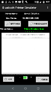 Bluetooth Printer Simulator 포스터