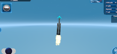 Space Rocket Launch & Landing  Ekran Görüntüsü 1