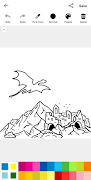 Fantasy Coloring Book syot layar 5