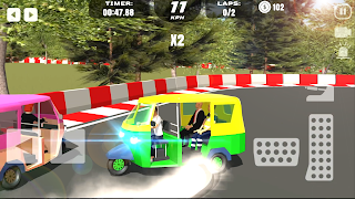 Tuk Tuk Auto Rickshaw Drift ภาพหน้าจอ 3