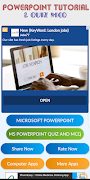 MS POWERPOINT TUTORIAL, SHORTCUT & QUIZ MCQ penulis hantaran