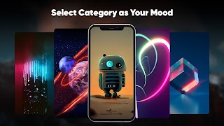 برنامه‌نما Live Wallpapers, 4K Wallpapers عکس از صفحه