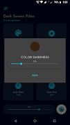 برنامه‌نما Dark screen filter - Dark mode عکس از صفحه