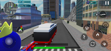 Traffic Bus Driver Simulator imagem de tela 2