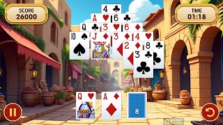Pyramiden-Solitär Challenge Screenshot 3