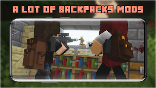 Mochilas Mods para Minecraft Cartaz