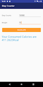 برنامهنما step counter - pedometer عکس از صفحه