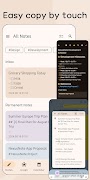 برنامه‌نما Clipboard - Copy Paste & Notes عکس از صفحه