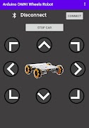 برنامه‌نما Arduino OMNI Wheels Bluetooth عکس از صفحه