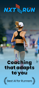 NXT RUN: Marathon Training poster