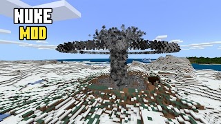 Nuke TNT Minecraft Mod اسکرین شاٹ 3