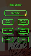 برنامه‌نما Ninja Idle Clicker عکس از صفحه