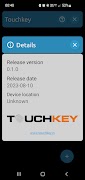 1 Schermata Touchkey