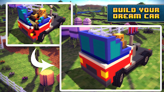 Blocky Roads screenshot 2