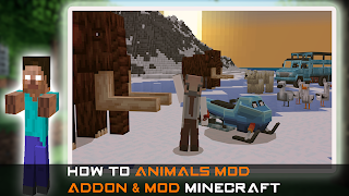 Animals Zoo Mod for Minecraft capture d'écran 1