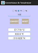 temperatuur Converter screenshot 3