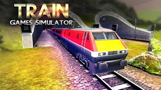 Train Games Simulator Plakat