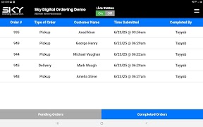 Sky Digital Ordering スクリーンショット 6