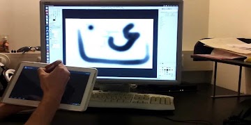 برنامه‌نما Graphics Tablet عکس از صفحه