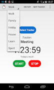 Simple Time Tracker FREE ảnh chụp màn hình 2